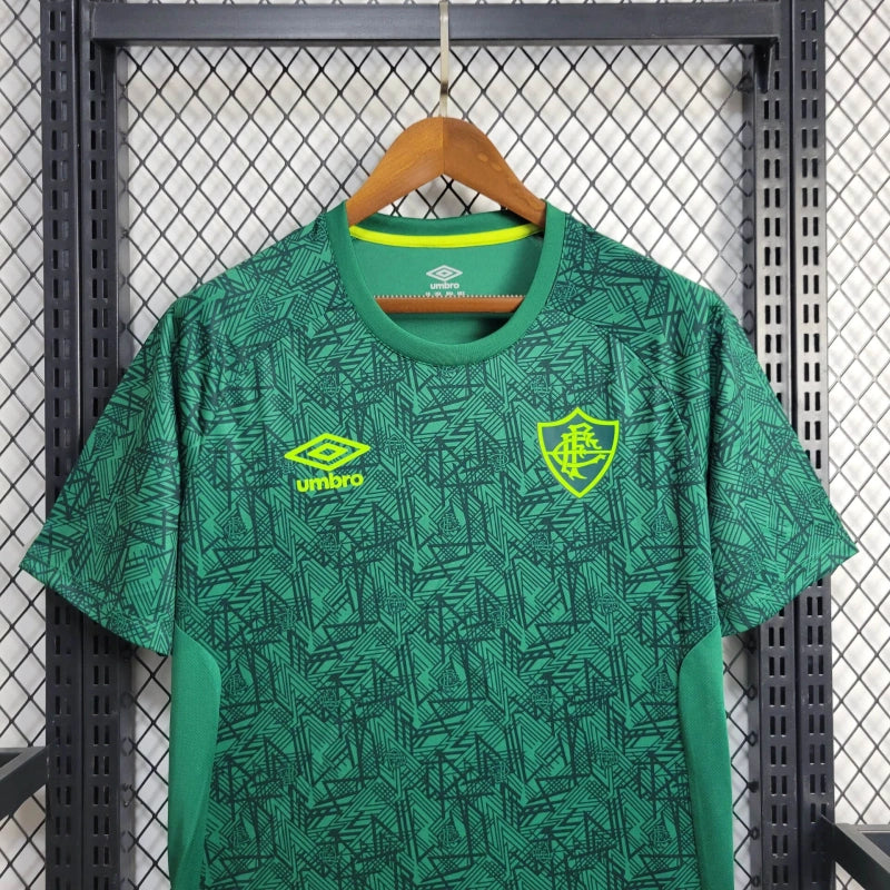 Camisa Fluminense Treino 24/25 - Umbro Verde Torcedor Masculina - Lançamento