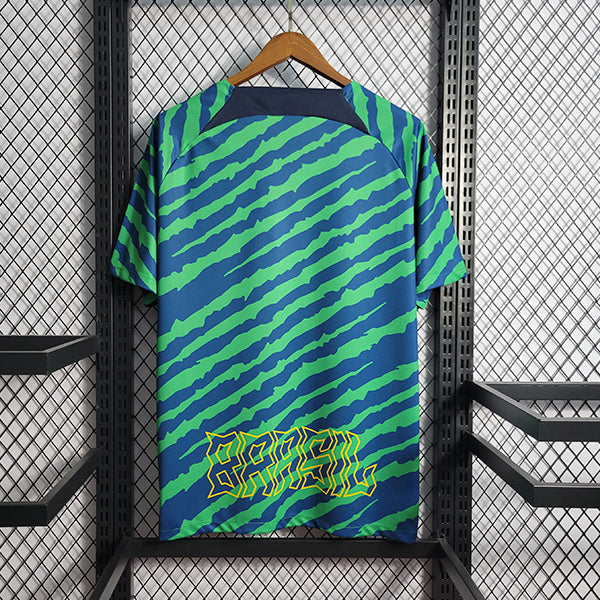 Camisa Brasil Pré Jogo 22/23 - Nike Torcedor Masculina - Garra