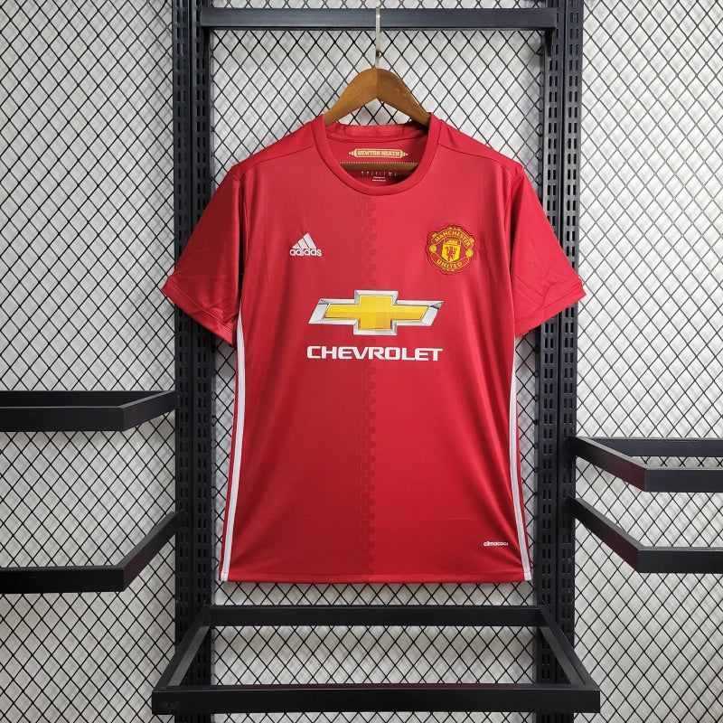 Camisa Manchester United Titular 16/17 - Versão Retro