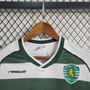 Camisa Sporting Portugal Home 01/03 - Versão Retro - Manga Comprida