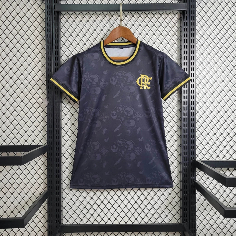 Camisa Flamengo Consciência Negra 23/24 - Adidas Feminina