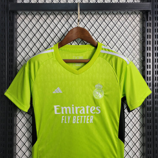 Kit Infantil Real Madrid Goleiro 23/24 - Verde