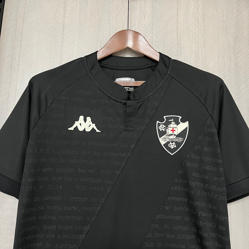Camisa Vasco Da Gama GKP 24/25 - Kappa Torcedor Masculino - PRÉ VENDA