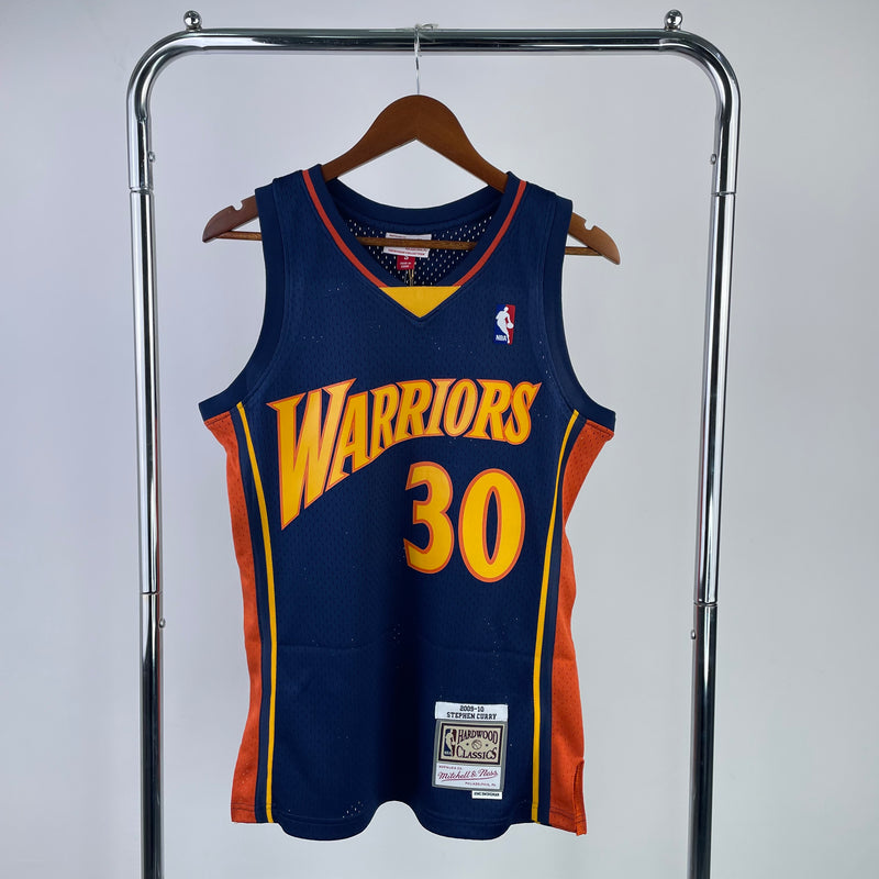 Regata NBA Golden State Warriors 09/10 Youth - CURRY 30 - Mitchell & Ness