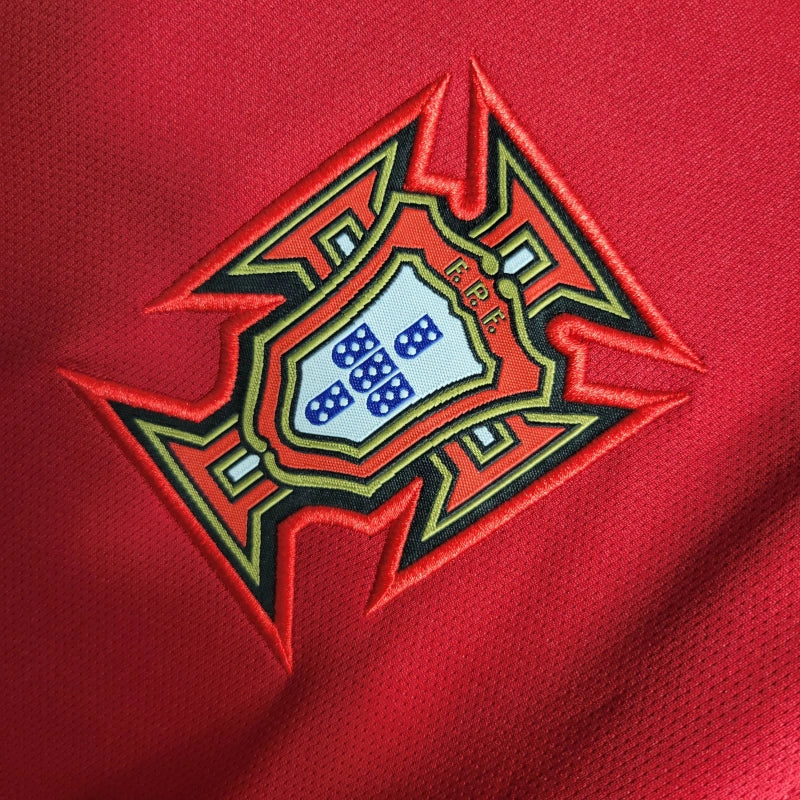 Camisa Portugal Titular 2016 - Versão Retro - Manga Comprida