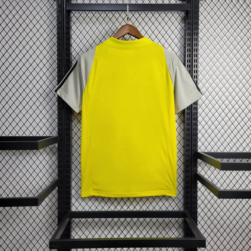 Camisa Polo Flamengo Viagem 24/25 - Amarelo - Lançamento