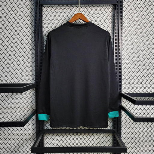 Camisa Real Madrid Away 17/18 - Versão Retro Manga Comprida