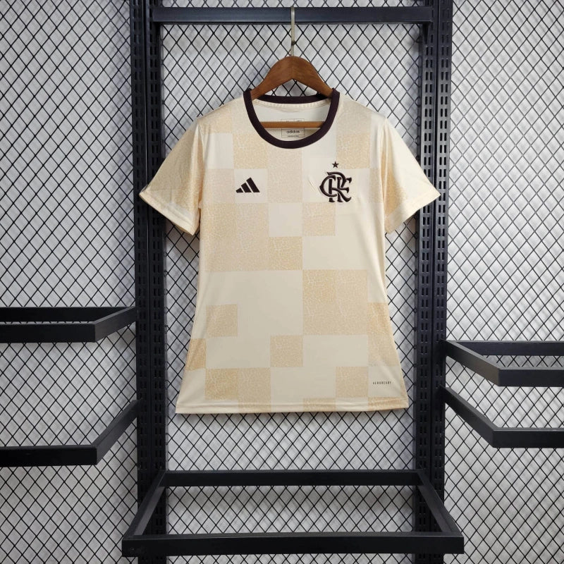 Camisa Flamengo Pré Jogo 24/25 - Feminina - Lançamento