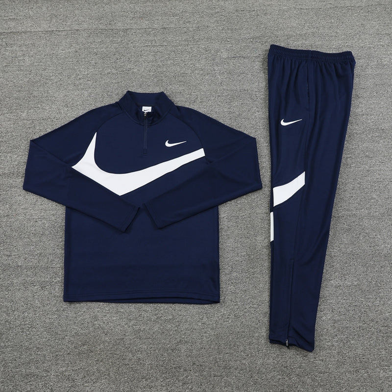 Conjunto de Treino Nike Swoosh 2024 - Azul