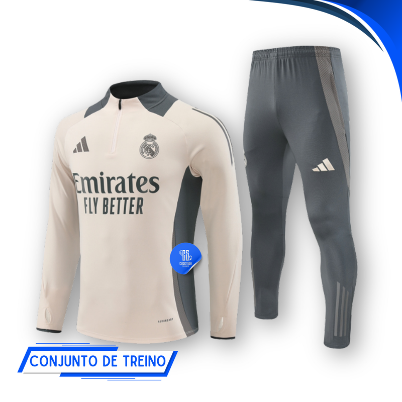 Conjunto de Treino Real Madrid 24/25 - Lançamento