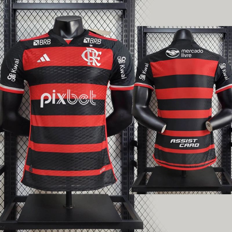 Camisa Flamengo Titular 24/25 - Adidas Jogador Masculina