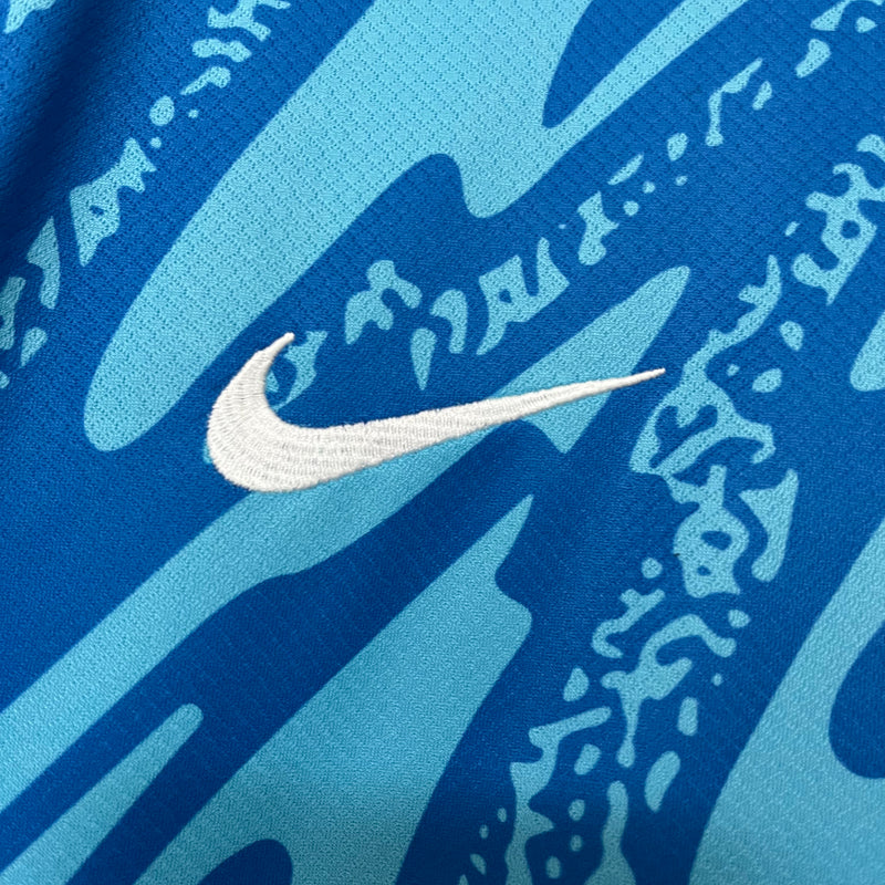 Camisa Corinthians Goleiro 24/25 Azul - Nike Torcedor - Lançamento