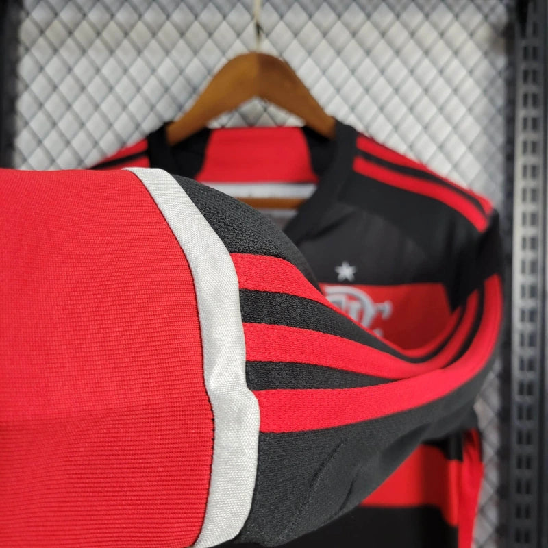 Camisa Flamengo Home 24/25 - Adidas Manga comprida - Lançamento