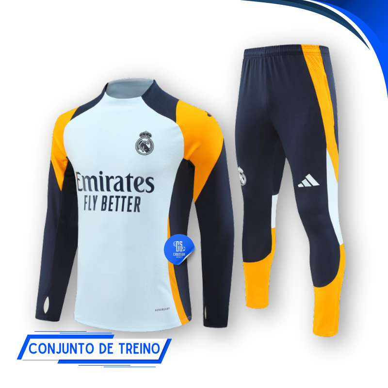 Conjunto de Treino Real Madrid 24/25 - Lançamento