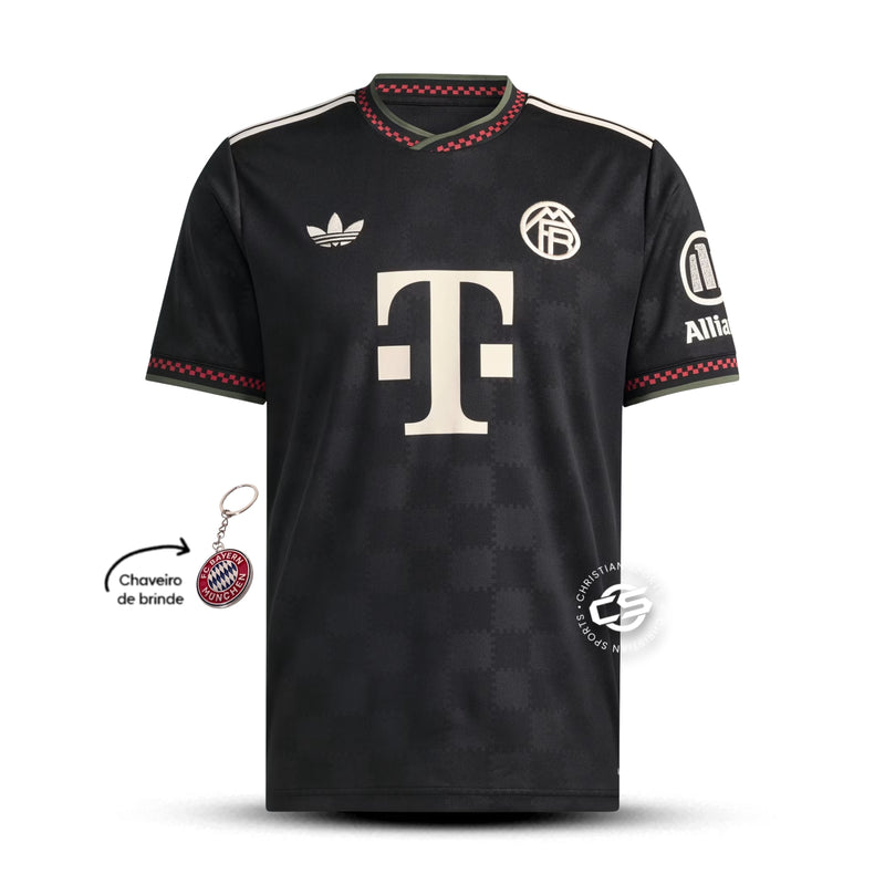 Camisa Bayern de Munique Third 25/26 - Adidas Torcedor Masculina - Lançamento