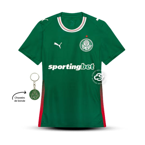 Camisa Palmeiras Home Puma 26/27 - Feminino - Pré Venda