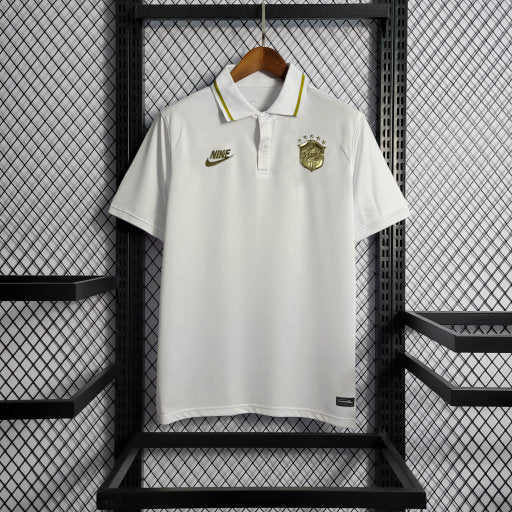 Polo Brasil Gold 22/23 - Nike Masculina
