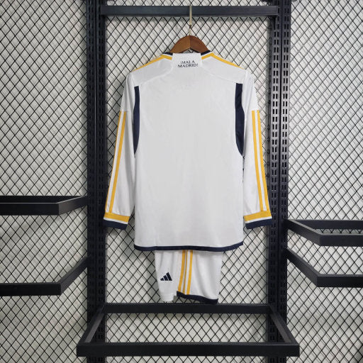 Kit Infantil Real Madrid Home 23/24 - Manga Comprida