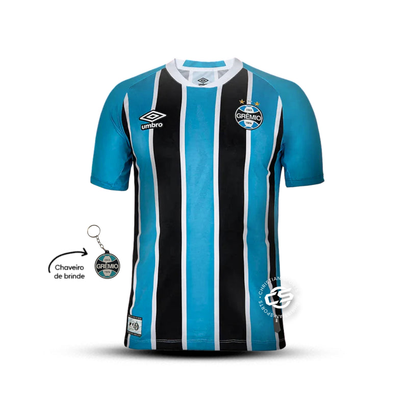 Camisa Grêmio Home 25/26 - Umbro Torcedor Masculina - Lançamento