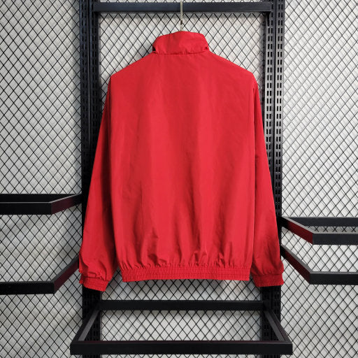 Jaqueta Corta Vento Flamengo Reversível 23/24 - Lançamento - Rubro Negro