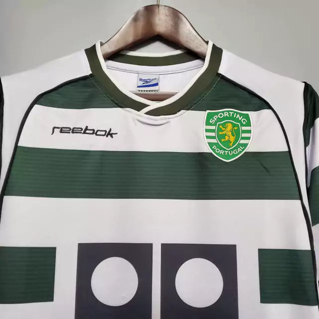 Camisa Sporting Portugal Home 01/03 - Versão Retro