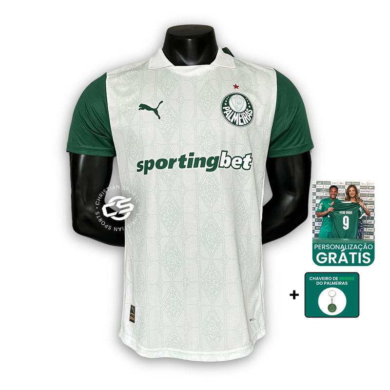 Camisa Palmeiras Away 25/26 - Puma Jogador Masculina - Lançamento
