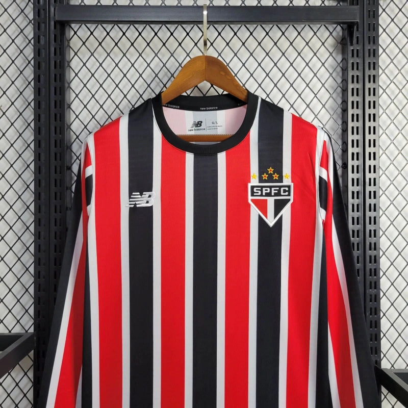 Camisa São Paulo Reserva 24/25 - Adidas Manga comprida - Lançamento