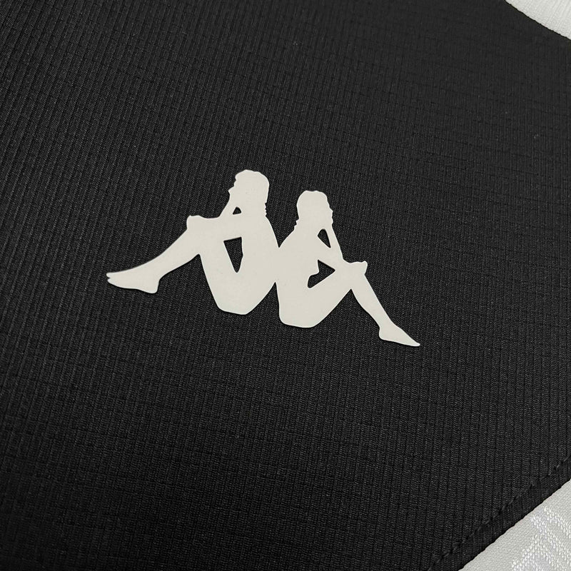 Camisa Vasco Home 24/25 - Kappa Manga comprida - Lançamento