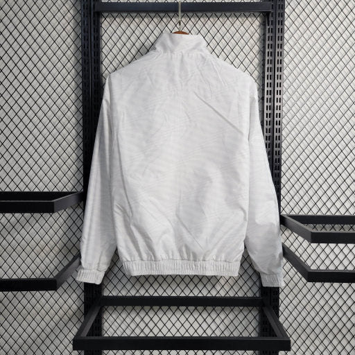 Jaqueta Corta Vento Reversível Real Madrid 23/24 - Branca