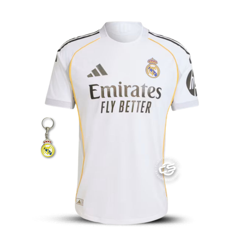 Camisa Real Madrid Home 25/26 - Adidas Torcedor - Lançamento