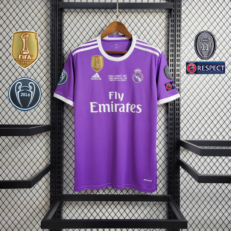 Camisa Real Madrid Away 16/17 - Versão Retro