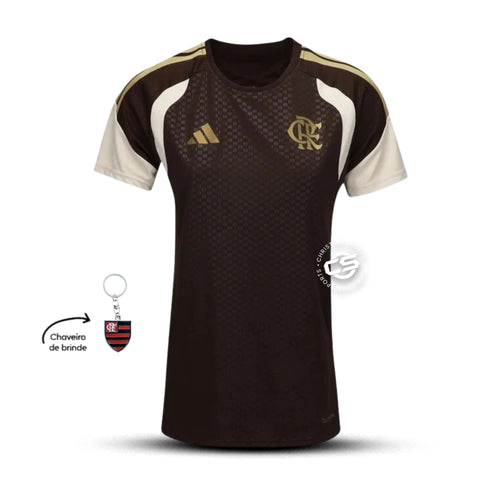 Camisa Flamengo Treino Adidas 26/27 - Feminino - Pré Venda