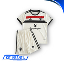 Kit Infantil Manchester United Third 24/25 - Lançamento