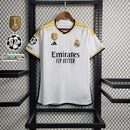 Camisa Real Madrid Home 23/24 + Patchs
