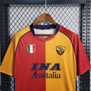 Camisa Roma Home 01/02  - Versão Retro