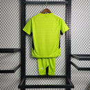 Kit Infantil Real Madrid Goleiro 23/24 - Verde