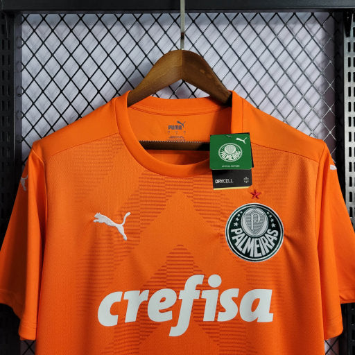Camisa Palmeiras Goleiro 22/23 - Puma Torcedor Masculina - Laranja
