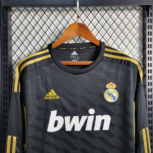Camisa Real Madrid Away 11/12 - Versão Retro Manga Comprida