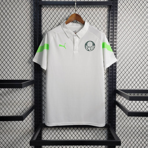 Camisa Polo Palmeiras 22/23 - Puma Torcedor Masculina - Branco