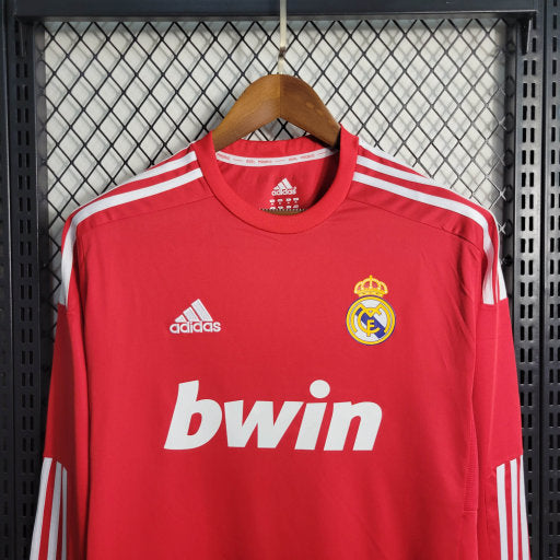 Camisa Real Madrid Away 11/12 - Versão Retro Manga Comprida