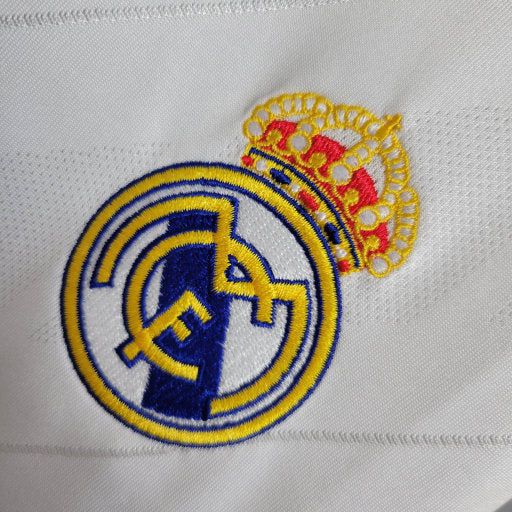 Camisa Real Madrid Home 17/18 - Versão Retro Manga Comprida
