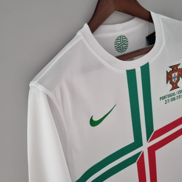 Camisa Portugal Reserva 2012 - Versão Retro - Manga Comprida