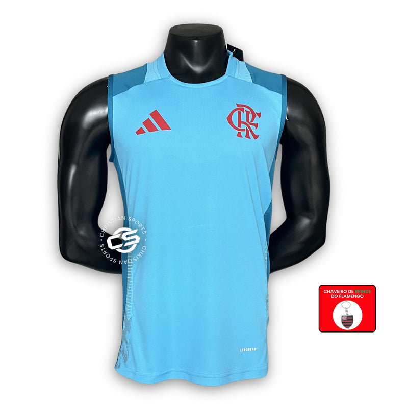 Regata Flamengo Treino 25/26 - Adidas Torcedor Masculina - Lançamento