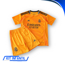 Kit Infantil Real Madrid Away 24/25 - Lançamento