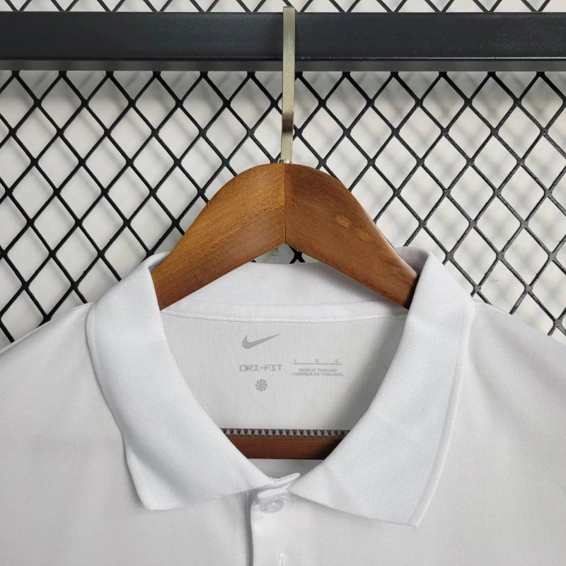 Camisa PSG Polo All White 23/24 - Nike Torcedor Masculina - Lançamento