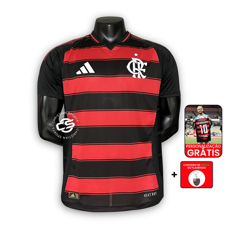 Camisa Flamengo Home 25/26 - Adidas Jogador Masculina - Lançamento