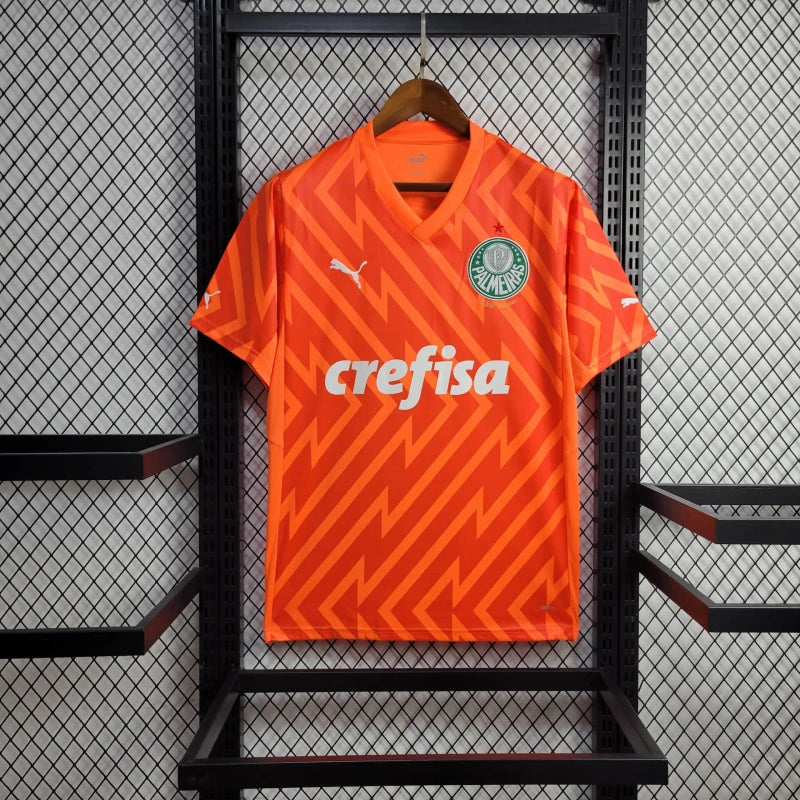 Camisa Palmeiras Goleiro 24/25 - Puma Torcedor Masculina - Laranja
