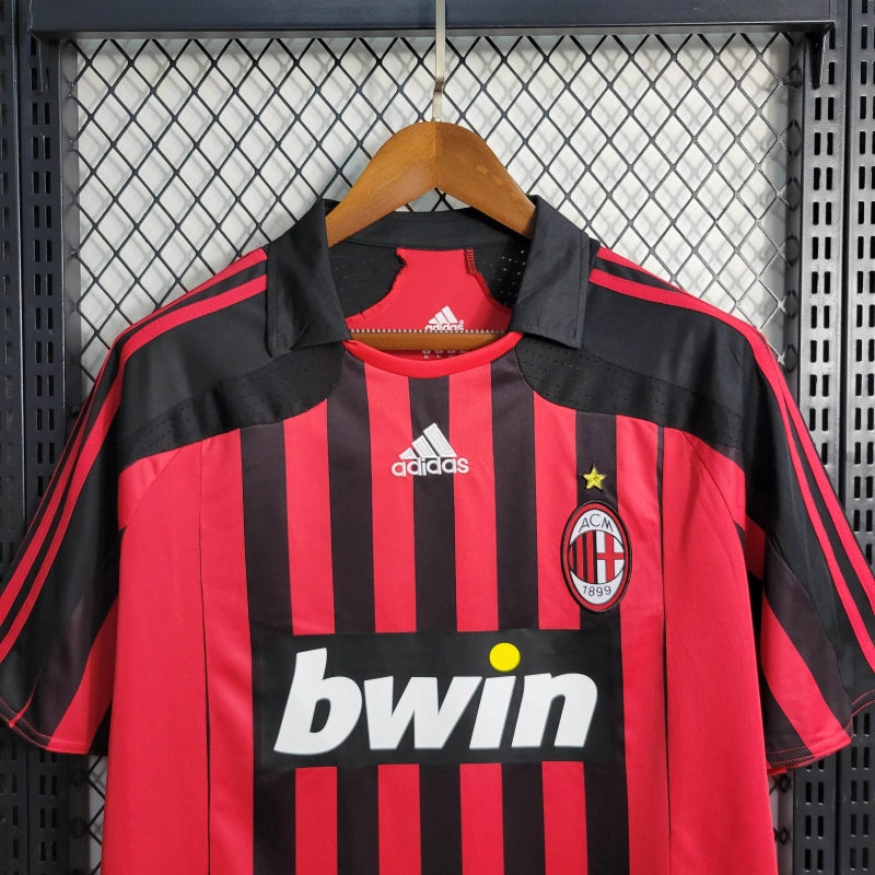 Camisa Milan Titular 07/08 - Versão Retro