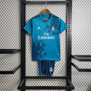 Kit Infantil Real Madrid Third 17/18 - Retro