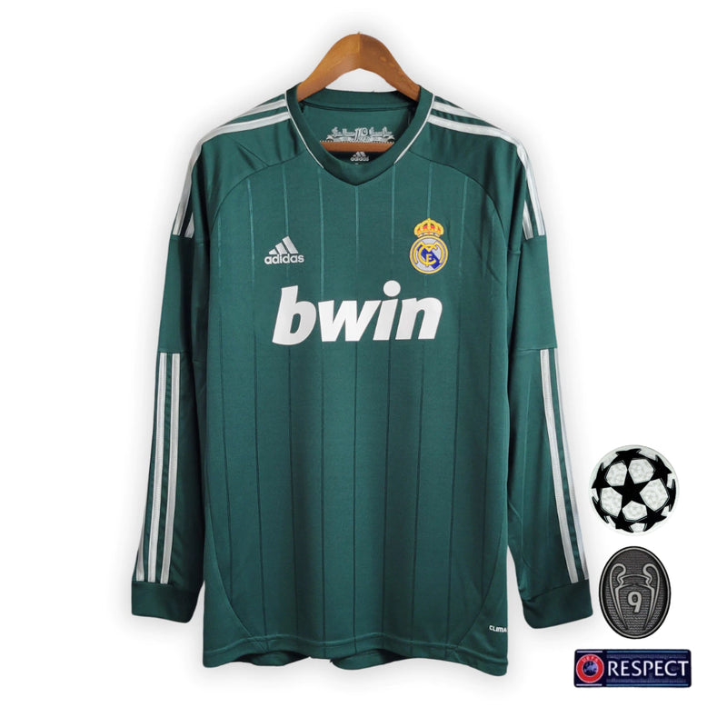 Camisa Real Madrid Third 12/13 - Retro Manga Comprida